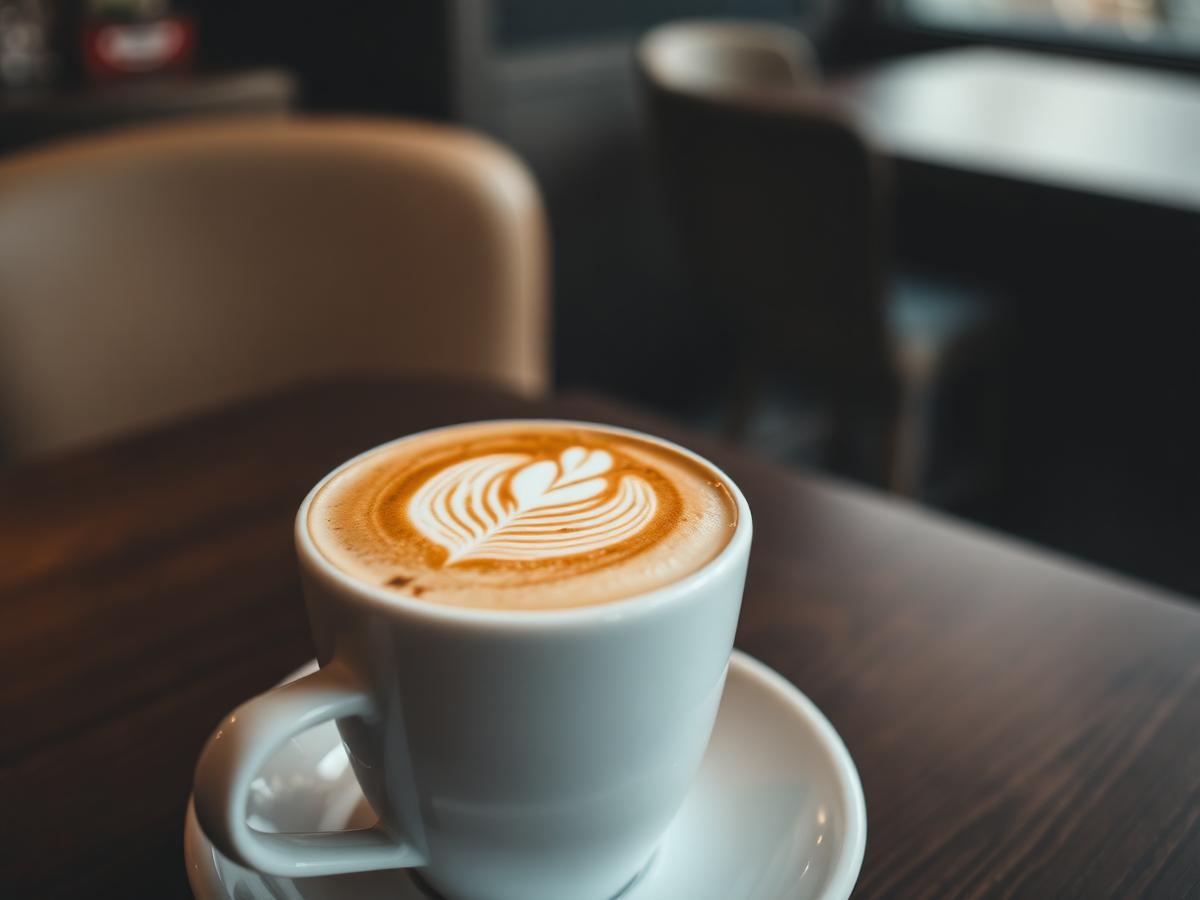 Coffee at The Heaven Blue Café