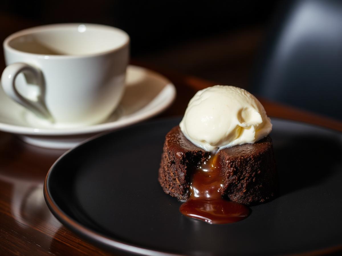 Desserts at The Heaven Blue Café